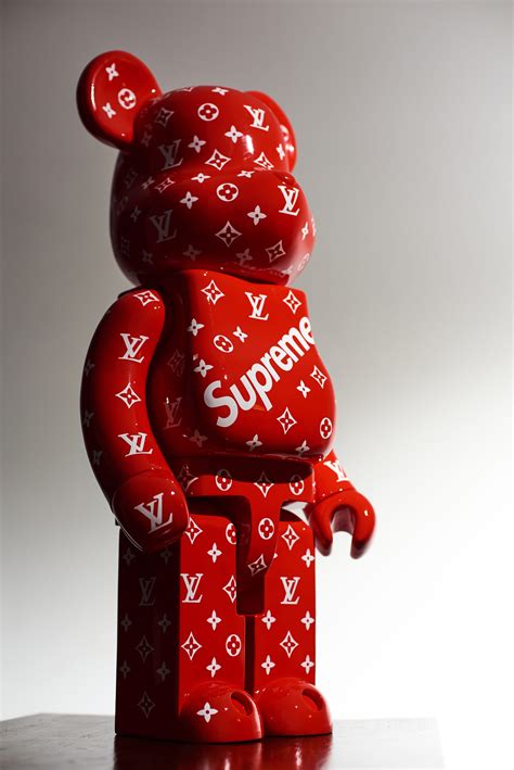 bearbrick supreme louis vuitton